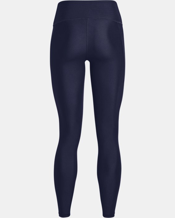 Damen HeatGear® No-Slip Waistband Full-Length-Leggings, Blue, pdpMainDesktop image number 5